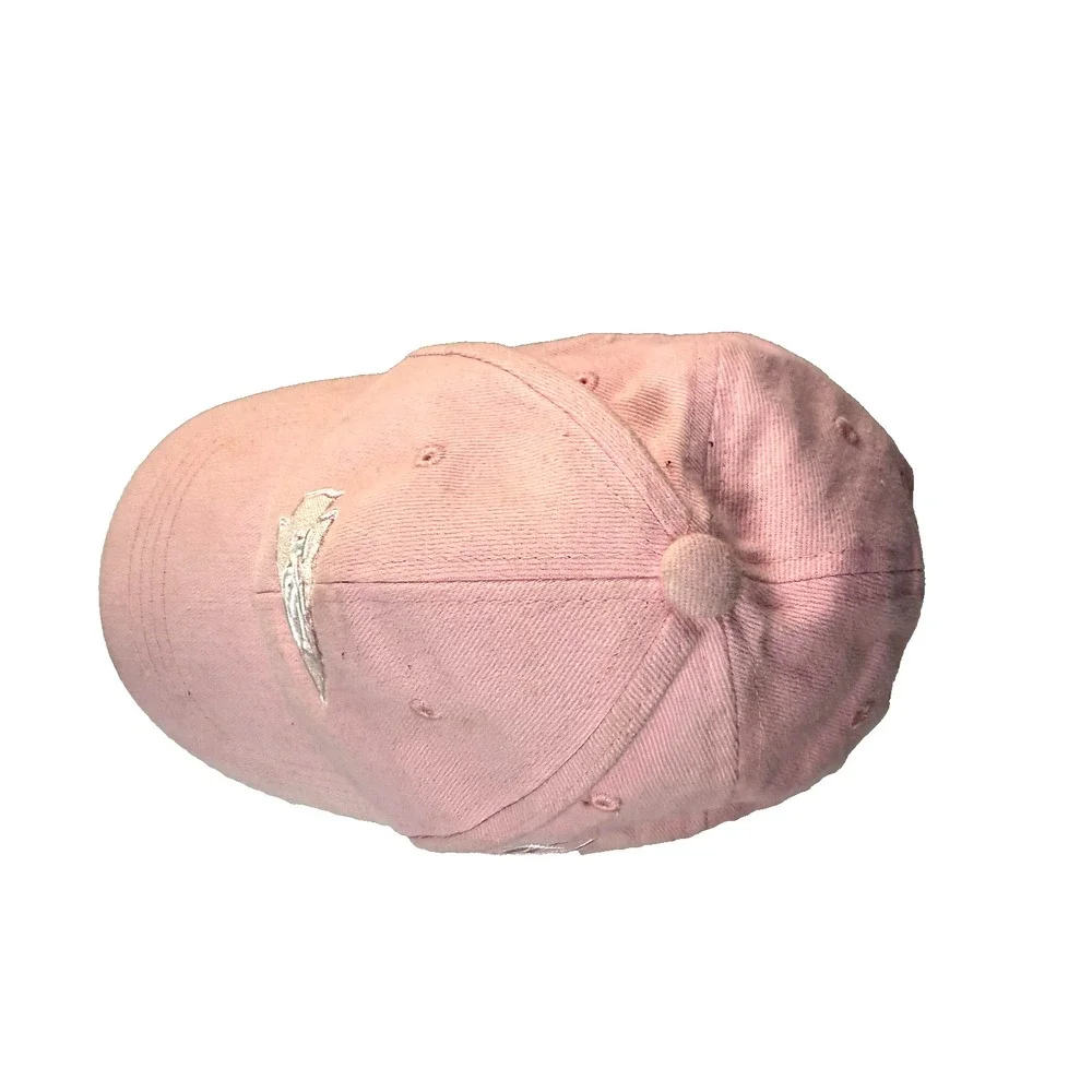 Reebok Chiefs Hat Girls Pink Adjustable NFL Sporty Gameday